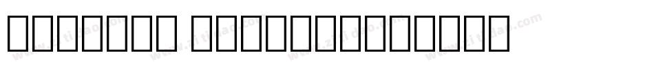 凸Symbol Regular字体转换